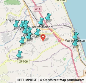 Mappa Via Lavanderia, 60025 Loreto AN, Italia (2.03267)