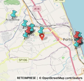 Mappa Via Lavanderia, 60025 Loreto AN, Italia (2.578)