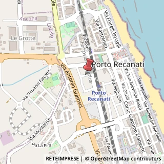 Mappa Via Recanati,  6, 62017 Porto Recanati, Macerata (Marche)