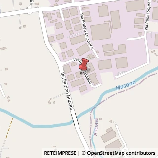 Mappa Via Paolo Soprani, 23, 62019 Recanati, Macerata (Marche)