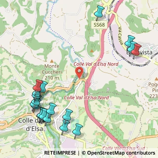 Mappa Località Ponte dell'Armi, 53034 Colle di Val d'Elsa SI, Italia (1.543)