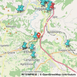 Mappa Località Ponte dell'Armi, 53034 Colle di Val d'Elsa SI, Italia (3.426)