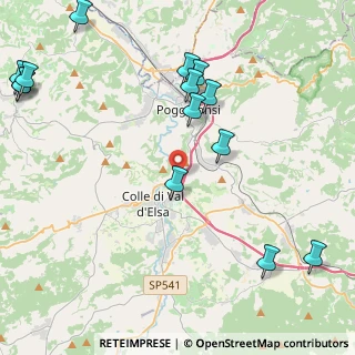 Mappa Località Ponte dell'Armi, 53034 Colle di Val d'Elsa SI, Italia (5.77929)