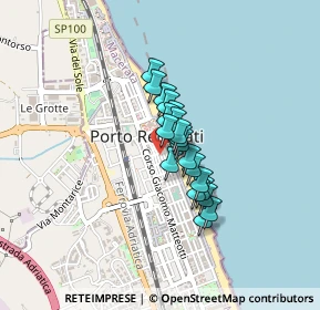 Mappa Via C. B. Cavour, 62017 Porto Recanati MC, Italia (0.261)