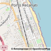Map Porto Recanati