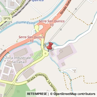 Mappa Contrada Serralta, 34, 60048 Zona Industriale Serralta AN, Italia, 60048 Serra San Quirico, Ancona (Marche)