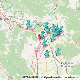 Mappa E35, 52041 Civitella in Val di Chiana AR, Italia (6.20769)