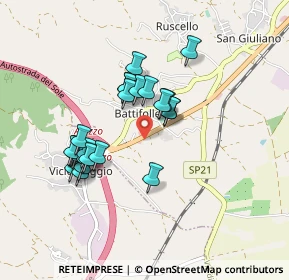 Mappa Loc. Battifolle - Strada Statale, 52100 Castel San Niccolò AR, Italia (0.8)