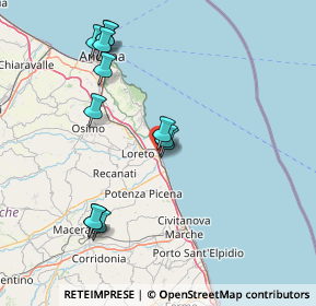 Mappa Via del Sole, 62017 Porto Recanati MC, Italia (16.14417)