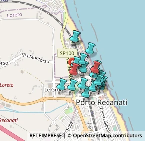 Mappa Via del Sole, 62017 Porto Recanati MC, Italia (0.3205)