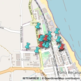 Mappa Via del Sole, 62017 Porto Recanati MC, Italia (0.15185)