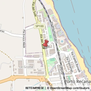 Mappa Via del Sole, 11, 62017 Porto Recanati, Macerata (Marche)