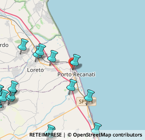 Mappa Via del Sole, 62017 Porto Recanati MC, Italia (6.846)