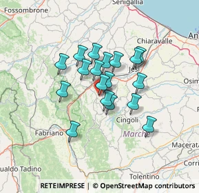 Mappa Via S. Bartolomeo, 60034 Cupramontana AN, Italia (10.13222)