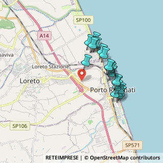 Mappa Via Suor Giuseppa Maria, 60025 Loreto AN, Italia (1.694)