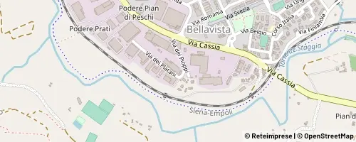 Mappa Poggibonsi