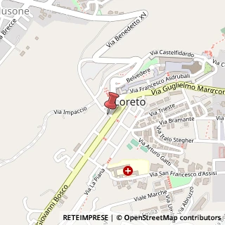 Mappa Via Costa D'Ancona, 8, 60025 Loreto, Ancona (Marche)
