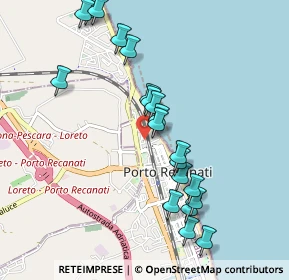 Mappa Via Giacomo Brodolini, 62017 Porto Recanati MC, Italia (1.0195)
