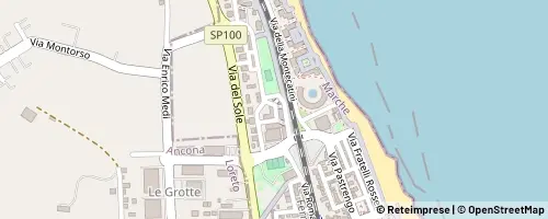 Mappa Porto Recanati