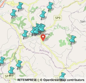 Mappa Via Elisa Amatori, 60034 Cupramontana AN, Italia (2.8195)