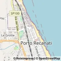 地図 Porto Recanati