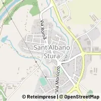 Map Sant'Albano Stura