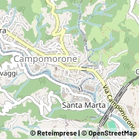 Mapa Campomorone
