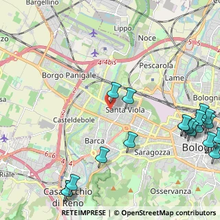 Mappa Via Egnazia, 40133 Bologna BO, Italia (3.21105)