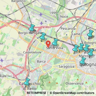 Mappa Via Egnazia, 40133 Bologna BO, Italia (2.82273)