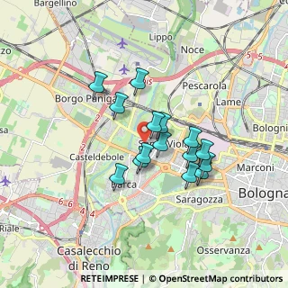 Mappa Via Egnazia, 40133 Bologna BO, Italia (1.338)