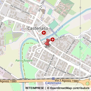 Mappa Via P. C. S. Nasica, 20, 40055 Castenaso, Bologna (Emilia Romagna)