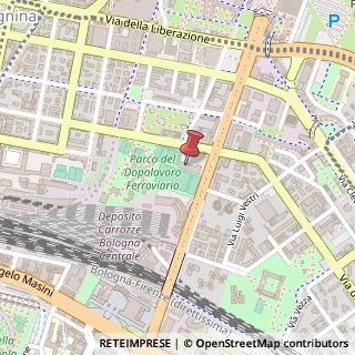 Mappa Via Sebastiano Serlio, 35, 40128 Bologna, Bologna (Emilia Romagna)