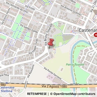 Mappa Via B. Tosarelli, 71, 40055 Castenaso, Bologna (Emilia Romagna)