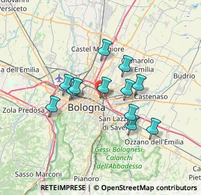 Mappa Via Edoardo Ferravilla, 40128 Bologna BO, Italia (5.6075)