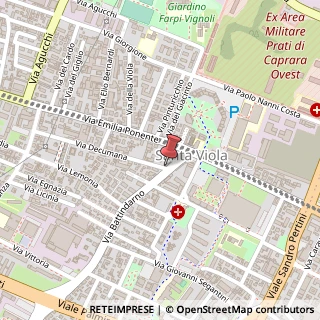 Mappa Via Decumana, 40133 Bologna, Bologna (Emilia Romagna)