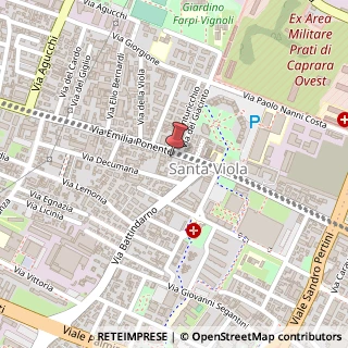 Mappa Via Emilia Ponente, 98, 40133 Bologna, Bologna (Emilia Romagna)
