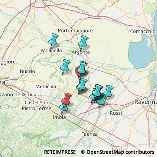 Mappa Via Galileo Galilei, 48017 Conselice RA, Italia (10.37389)