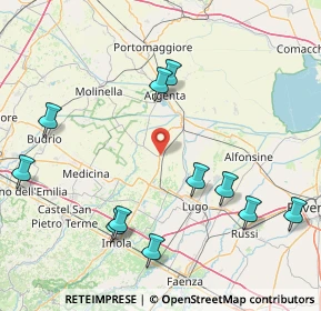 Mappa Via Galileo Galilei, 48017 Conselice RA, Italia (19.41)