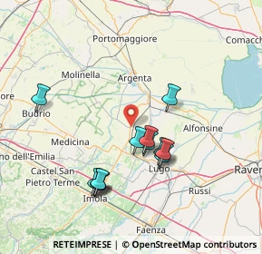 Mappa Via Galileo Galilei, 48017 Conselice RA, Italia (13.8775)