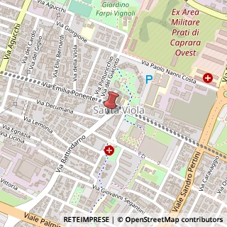Mappa Via Battindarno, 7, 40133 Bologna, Bologna (Emilia Romagna)