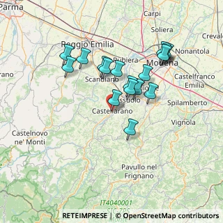 Mappa Via Radici Sud, 42014 Castellarano RE, Italia (13.16235)