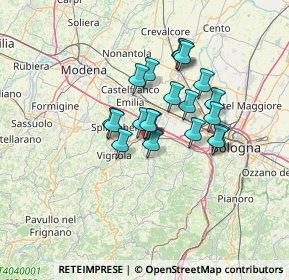 Mappa Via Calzolara, 40053 Valsamoggia BO, Italia (10.059)