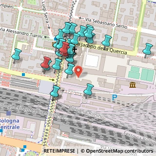 Mappa Kiss & Ride - Bologna Centrale, 40128 Bologna BO, Italia (0.10345)