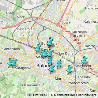 Mappa Kiss & Ride - Bologna Centrale, 40128 Bologna BO, Italia (1.85538)