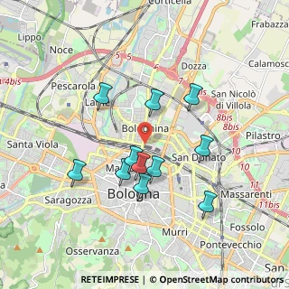 Mappa Kiss & Ride - Bologna Centrale, 40128 Bologna BO, Italia (1.63273)
