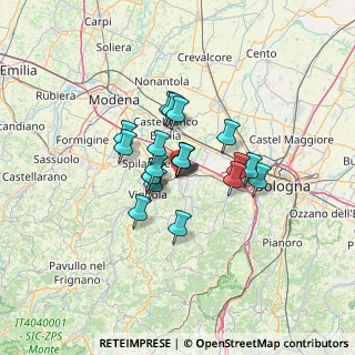 Mappa Piazza Sandro Pertini, 40053 Valsamoggia BO, Italia (8.6335)