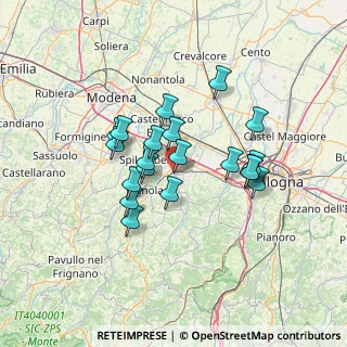 Mappa Piazza Sandro Pertini, 40053 Valsamoggia BO, Italia (11.249)