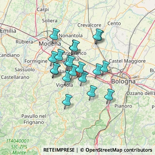 Mappa Piazza Sandro Pertini, 40053 Valsamoggia BO, Italia (10.498)