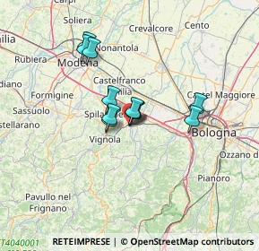 Mappa Piazza Sandro Pertini, 40053 Valsamoggia BO, Italia (9.57182)