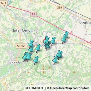 Mappa Piazza Sandro Pertini, 40053 Valsamoggia BO, Italia (2.91412)